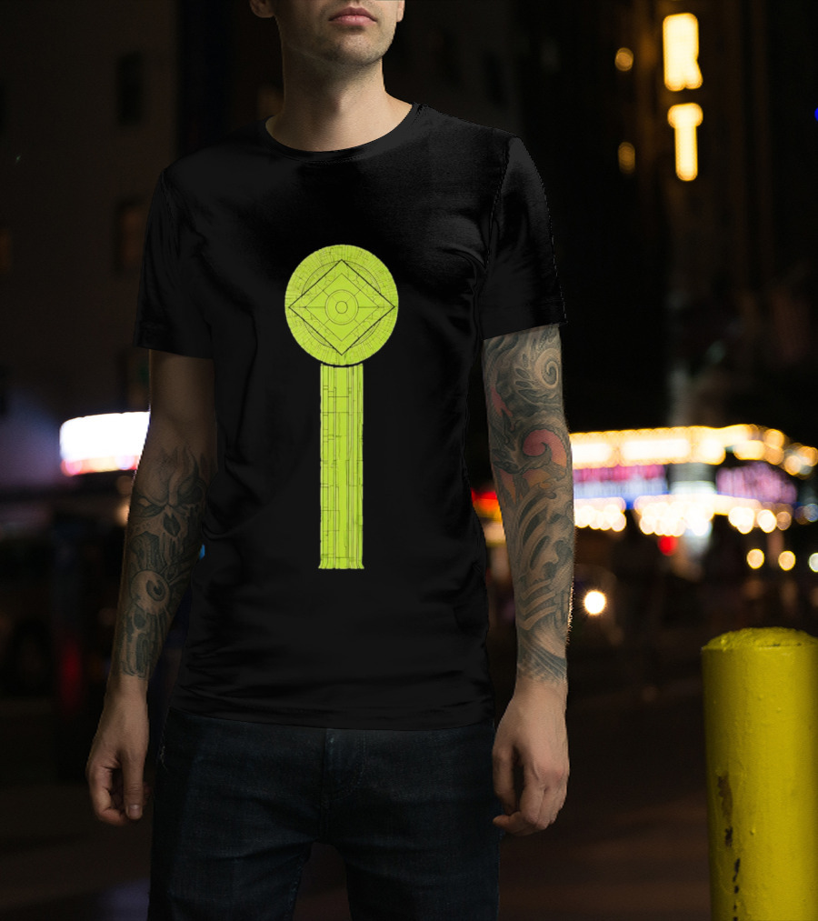Robert Downey Jr Mystic Eye Key Circle And Lines T-Shirt