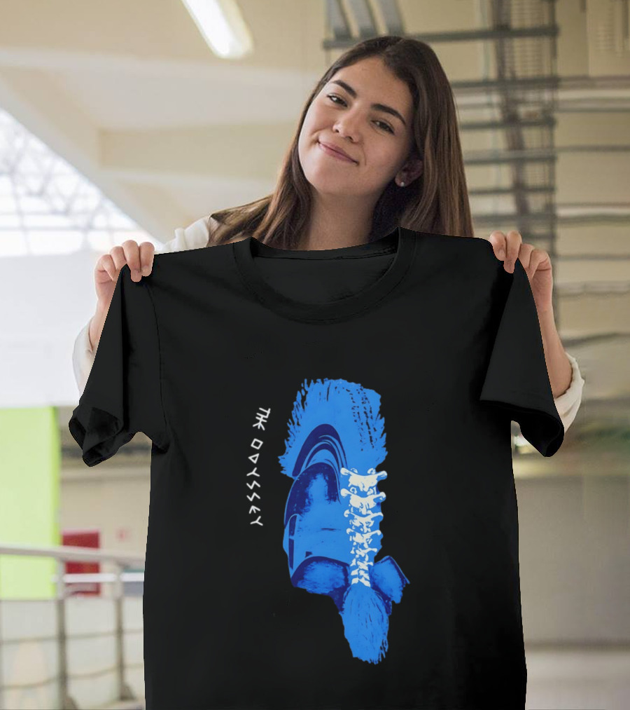 The Odyssey Greek Spartan Corinthian Helmet T-Shirt