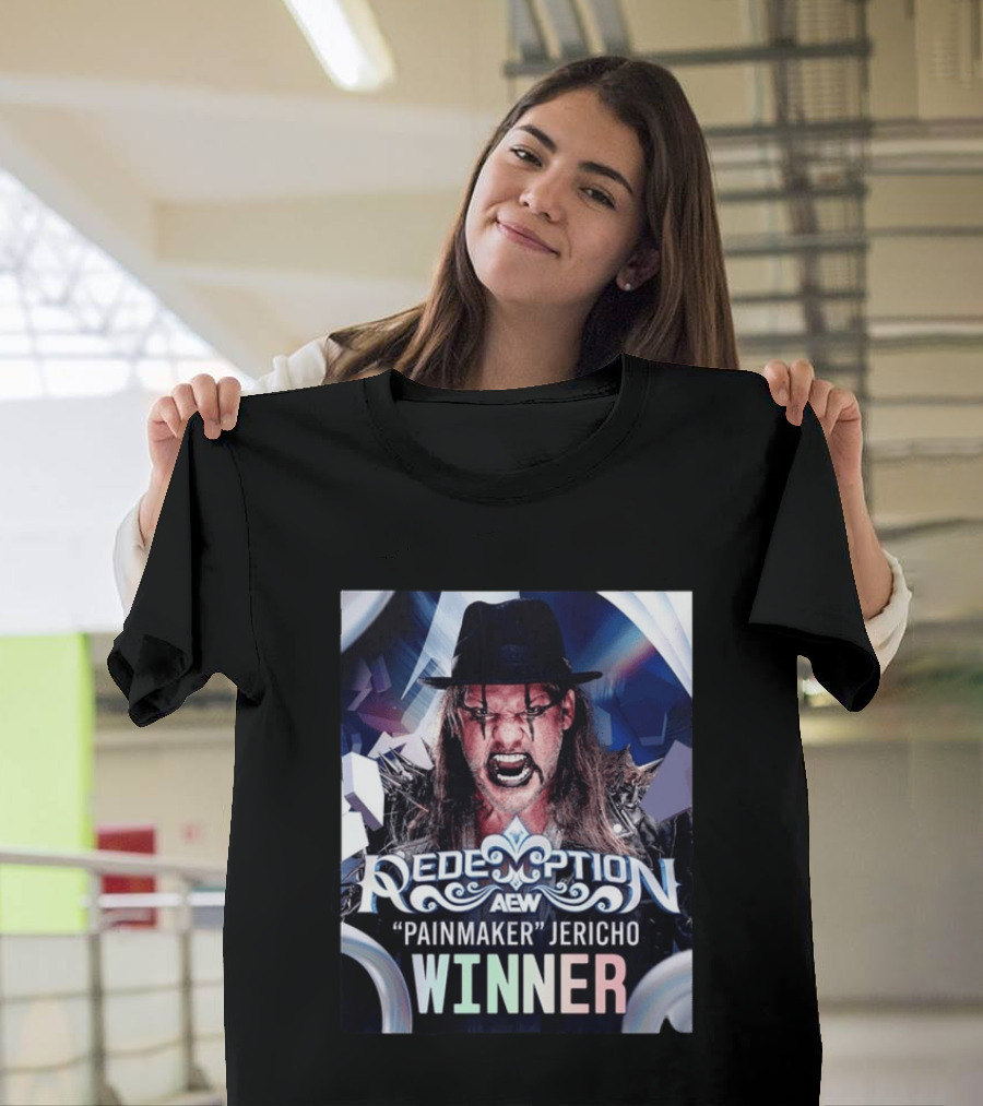 Redemption AEW "Painmaker" Jericho Winner 2026 T-Shirt