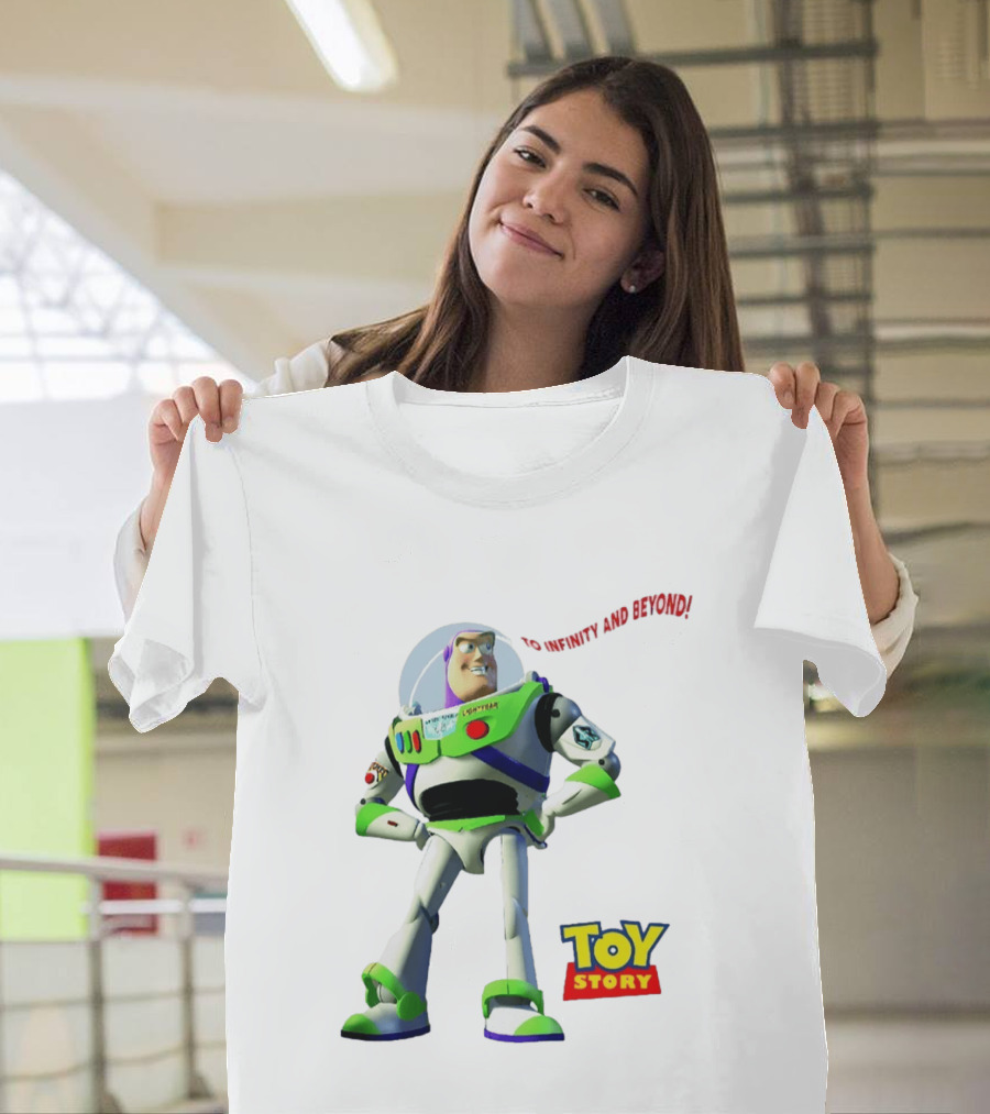 Buzz Lightyear To Infinity And Beyond Toy Story Pixar T-Shirt