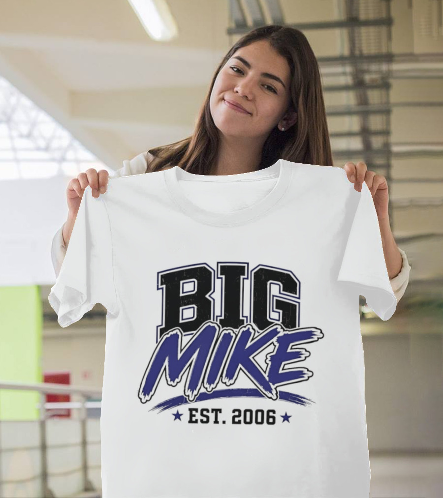 Big Mike Est. 2008 Varsity T-Shirt