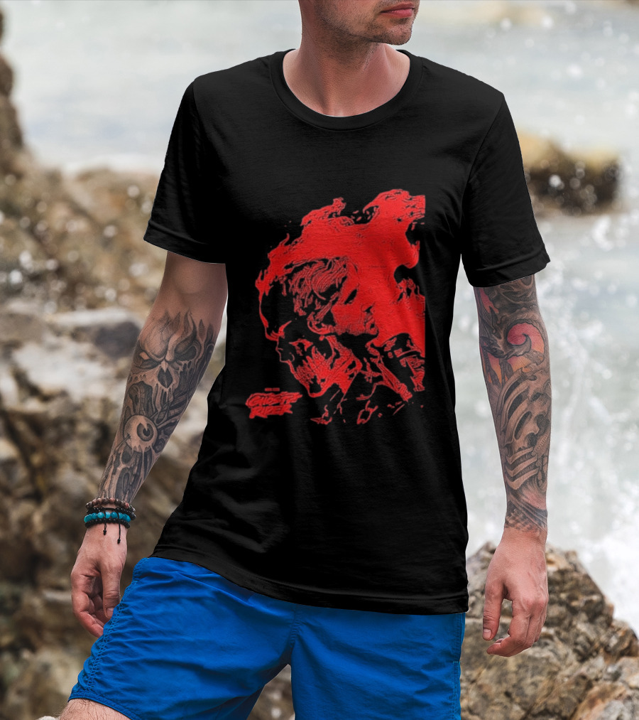 Ryan Gosling Marvel Studios Ghost Rider 2028 Movie Skeleton Flame T-Shirt