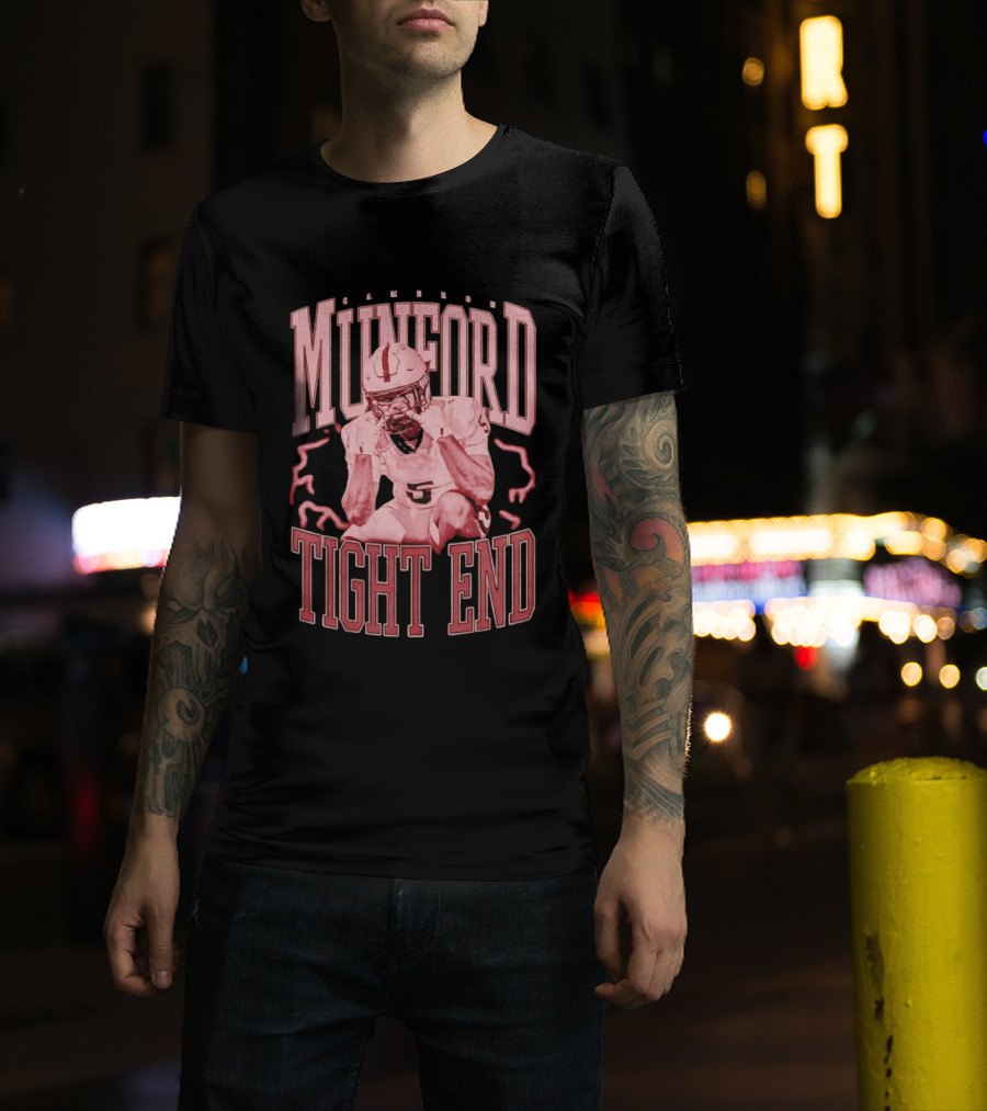 Cameron Munford Munford Tight End Football Player T-Shirt