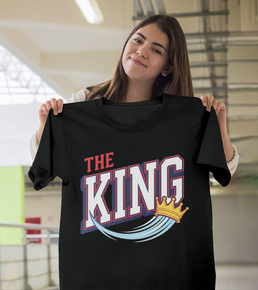THE KING LeBron James Philadelphia 76ers NBA 2026 T-Shirt