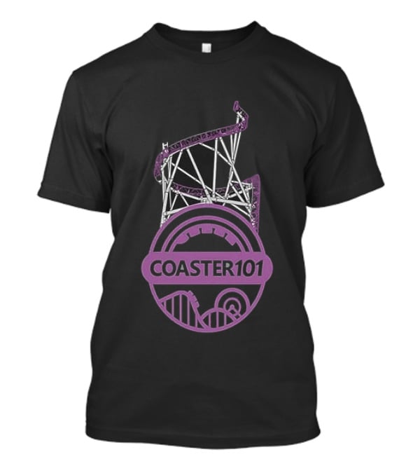 Coaster101 Project Purple 2027 Roller Collaboration T-Shirt