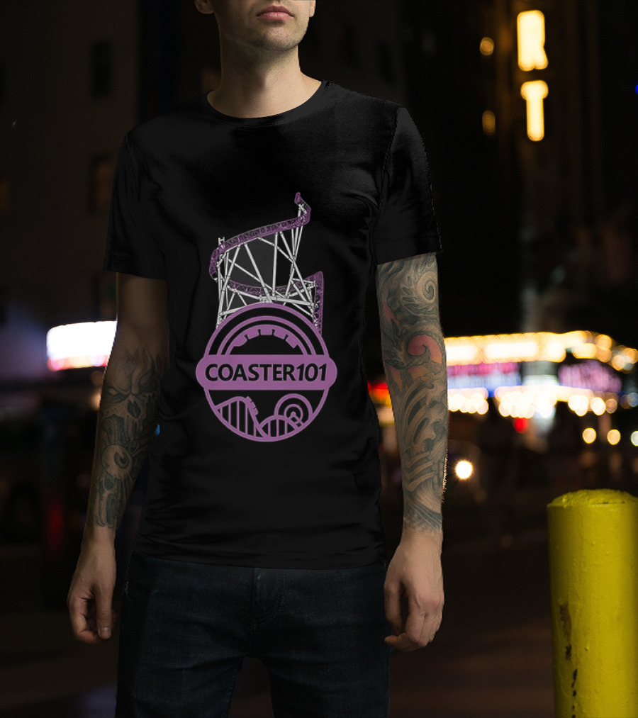 Coaster101 Project Purple 2027 Roller Collaboration T-Shirt