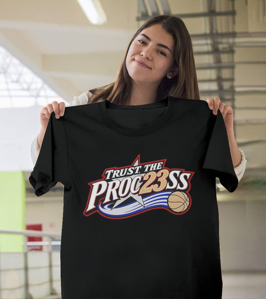 Trust The Proc23ss Michael Jordan Chicago Bulls Basketball Star Player Concept T-Shirt