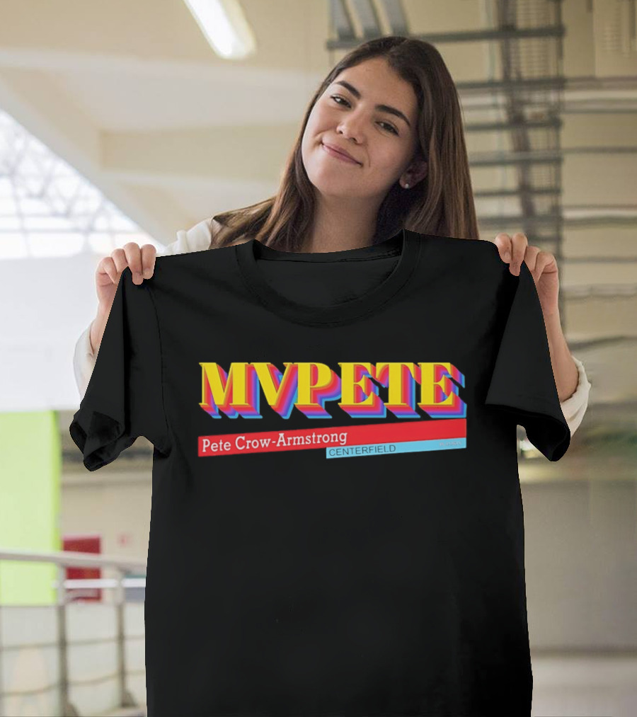 Pete Crow Armstrong MVPete Chicago Cubs Baseball Centerfield T-Shirt
