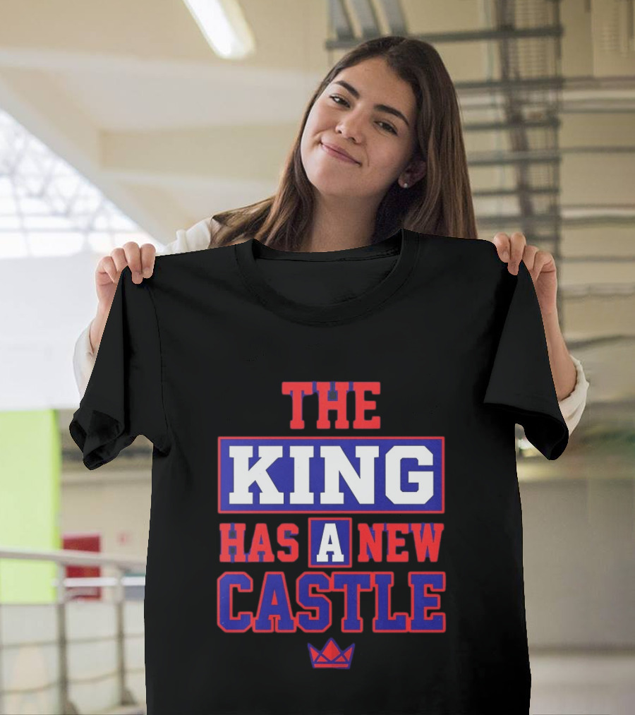 The King Has A New Castle LeBron James Philadelphia 76ers NBA 2026 T-Shirt