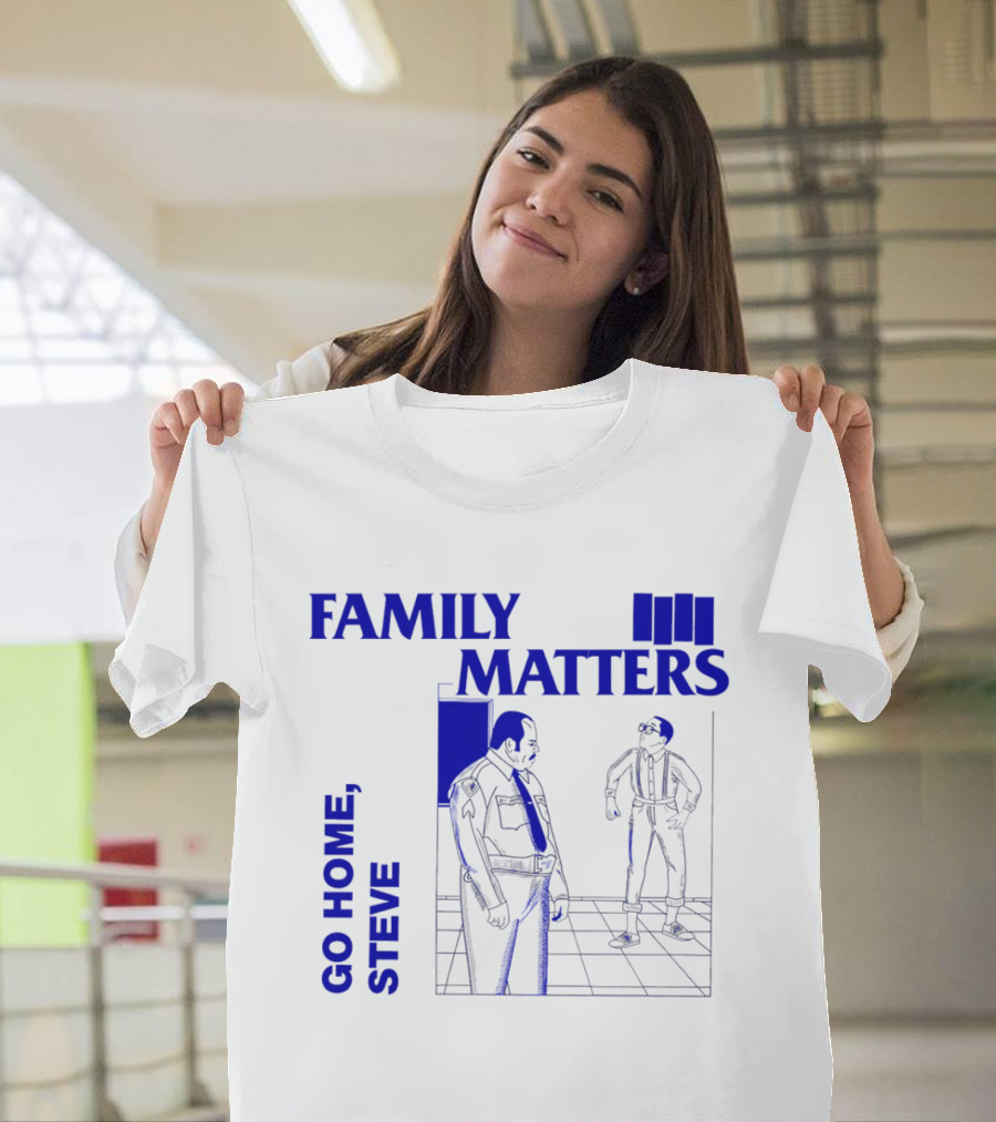 Family Matters Go Home Steve TV Show Humor Scene T-Shirt