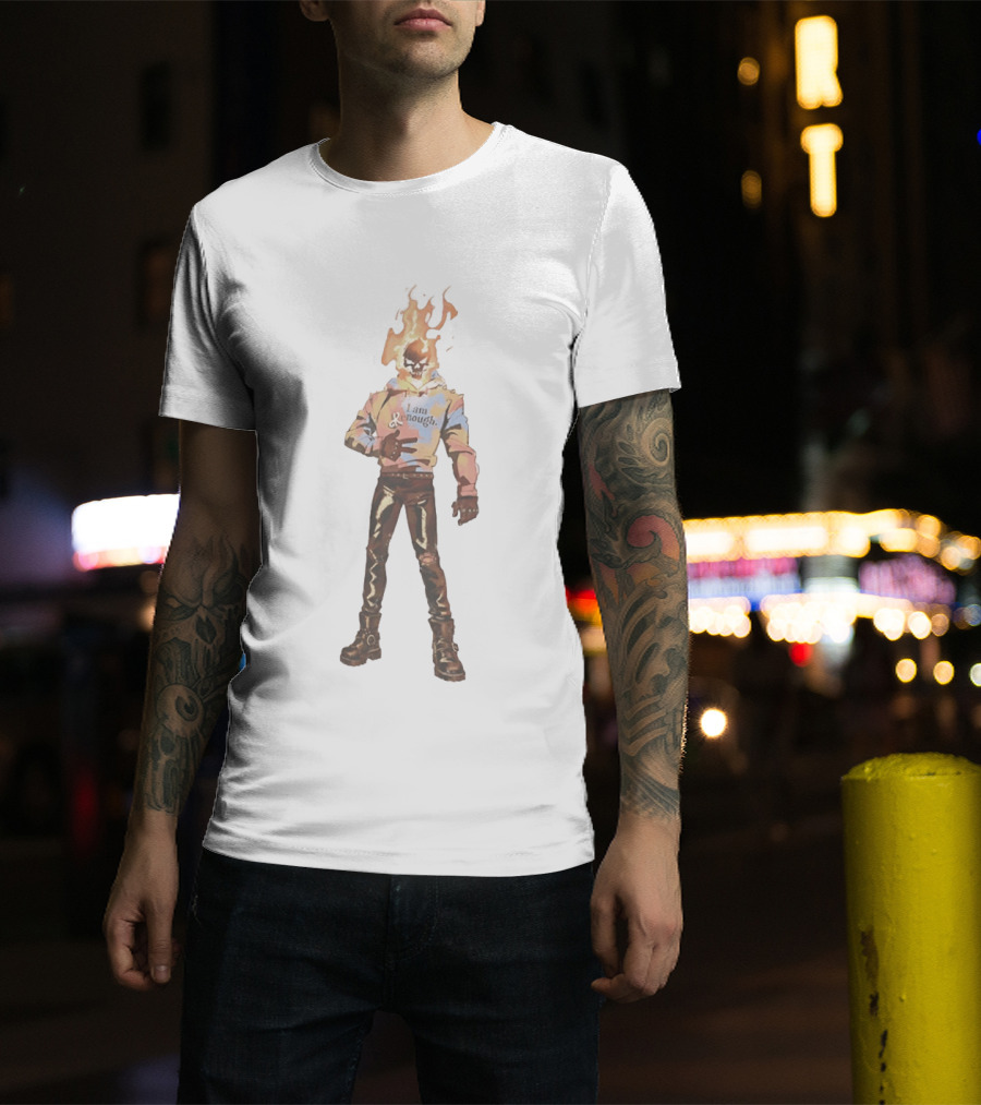 I Am Kenough Ghost Rider Ryan Gosling Hellfire Flame Skull T-Shirt