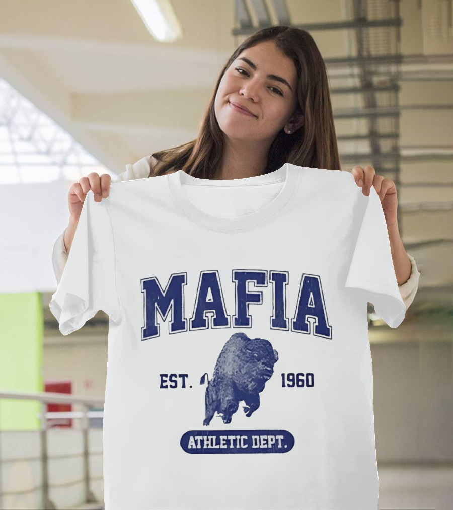 Mafia Buffalo Athletic Dept EST 1960 Sports Team T-Shirt