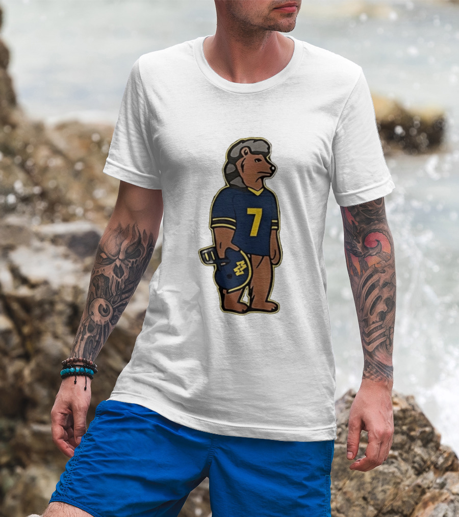 Morgan Wallen Still The Problem Tour 2026 Bear Football Helmet Number 7 T-Shirt