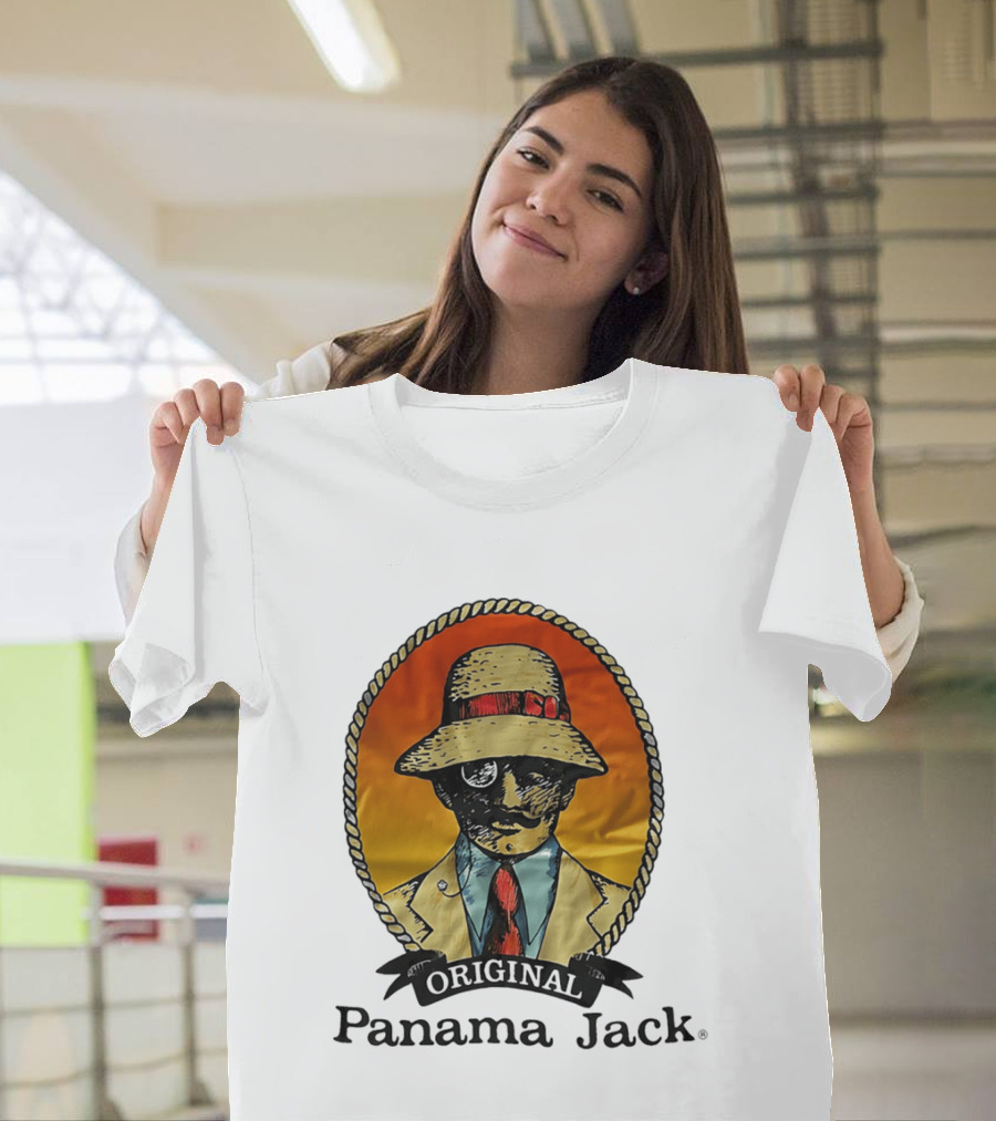 Original Panama Jack Man With Hat And Monocle T-Shirt