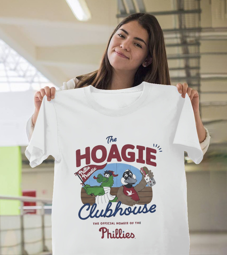 The Hoagie Clubhouse Phillie Phanatic Official Hoagie Of The Phillies T-Shirt