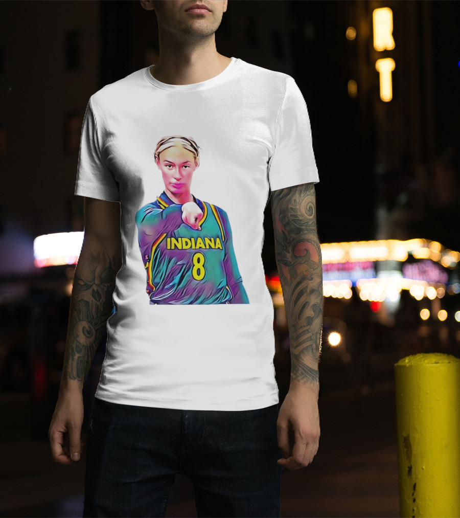 Sophie Cunningham Indiana Number 8 Indiana Fever Basketball Meme T-Shirt
