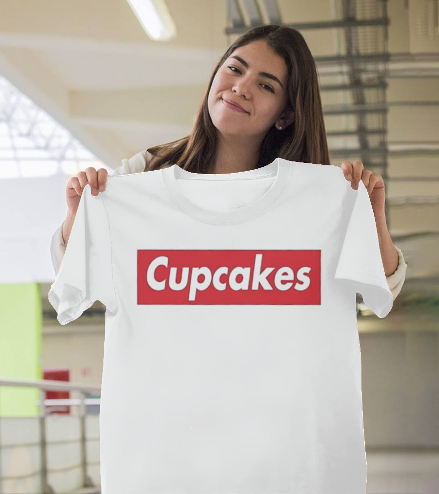 Treat Yourself To Delicious Cupcakes Red Box T-Shirt