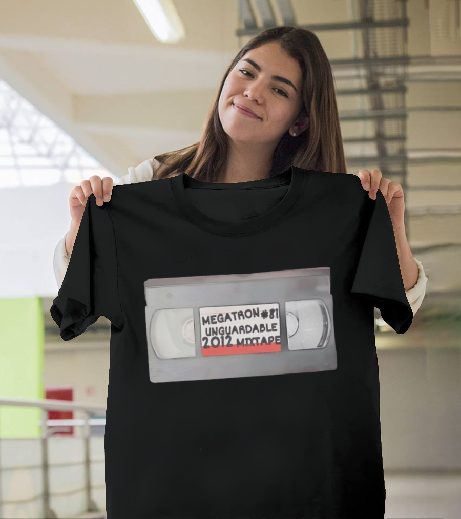 Megatron 81 Unguardable 2012 Mixtape VHS T-Shirt