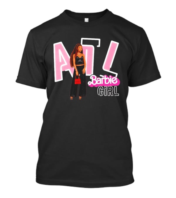 Barbie Girl ATL Angel Reese Atlanta Dream Basketball WNBA 2026 T-Shirt