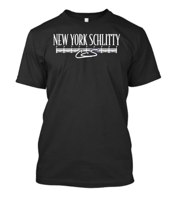 New York Schlitty Yankees Bat Baseball T-Shirt