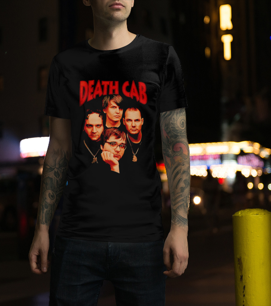 Death Cab For Cutie Band Members T-Shirt