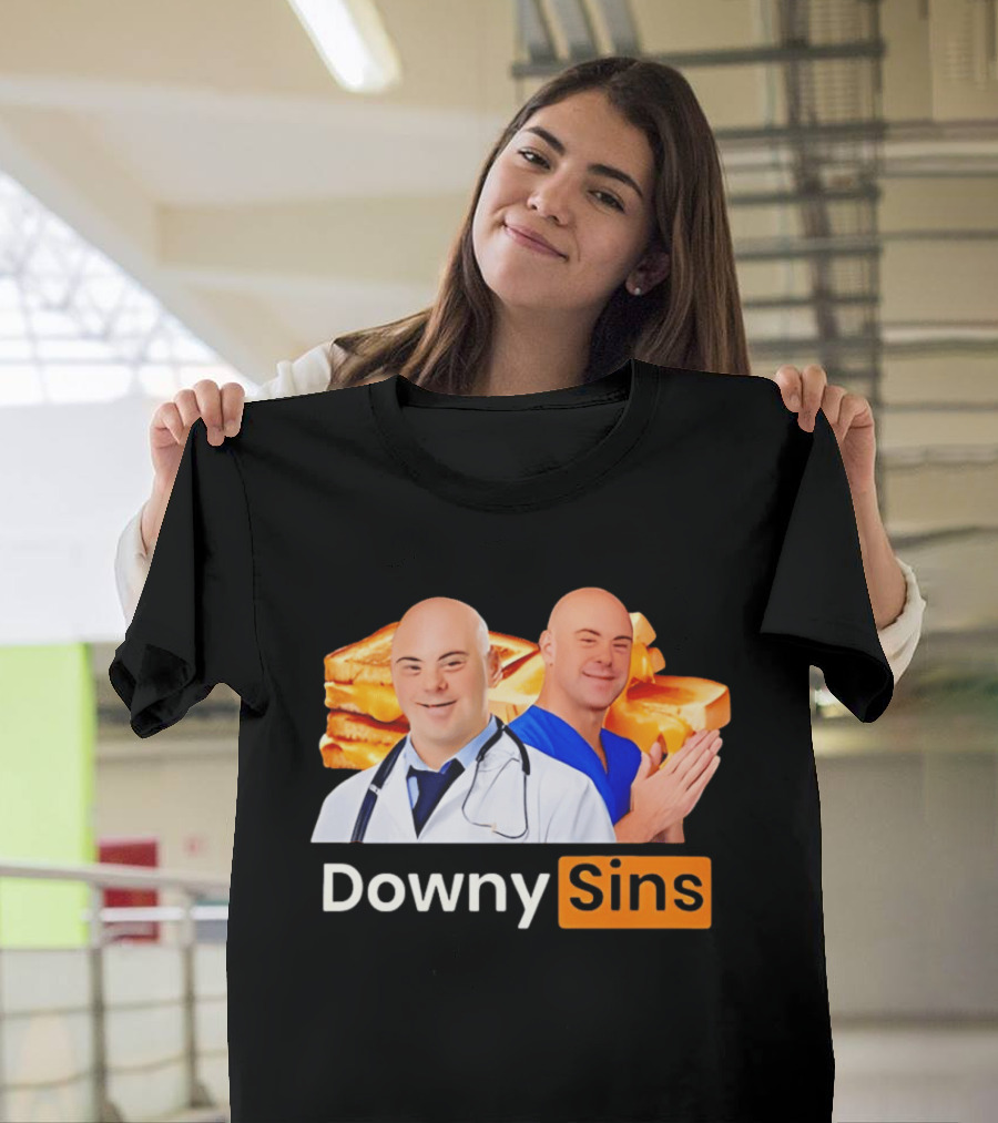 DownySins Meme Parody With Toast T-Shirt