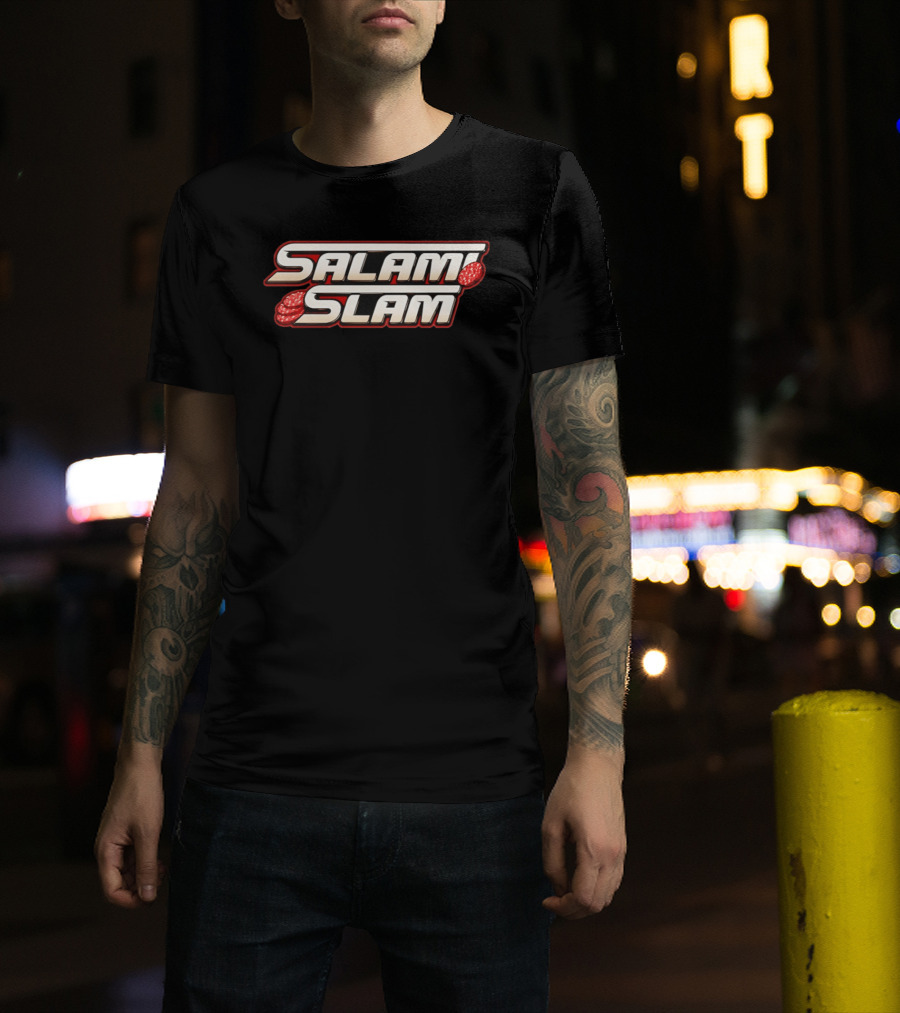 Salami Slam SummerSlam WWE Bold Iconic Wrestling T-Shirt