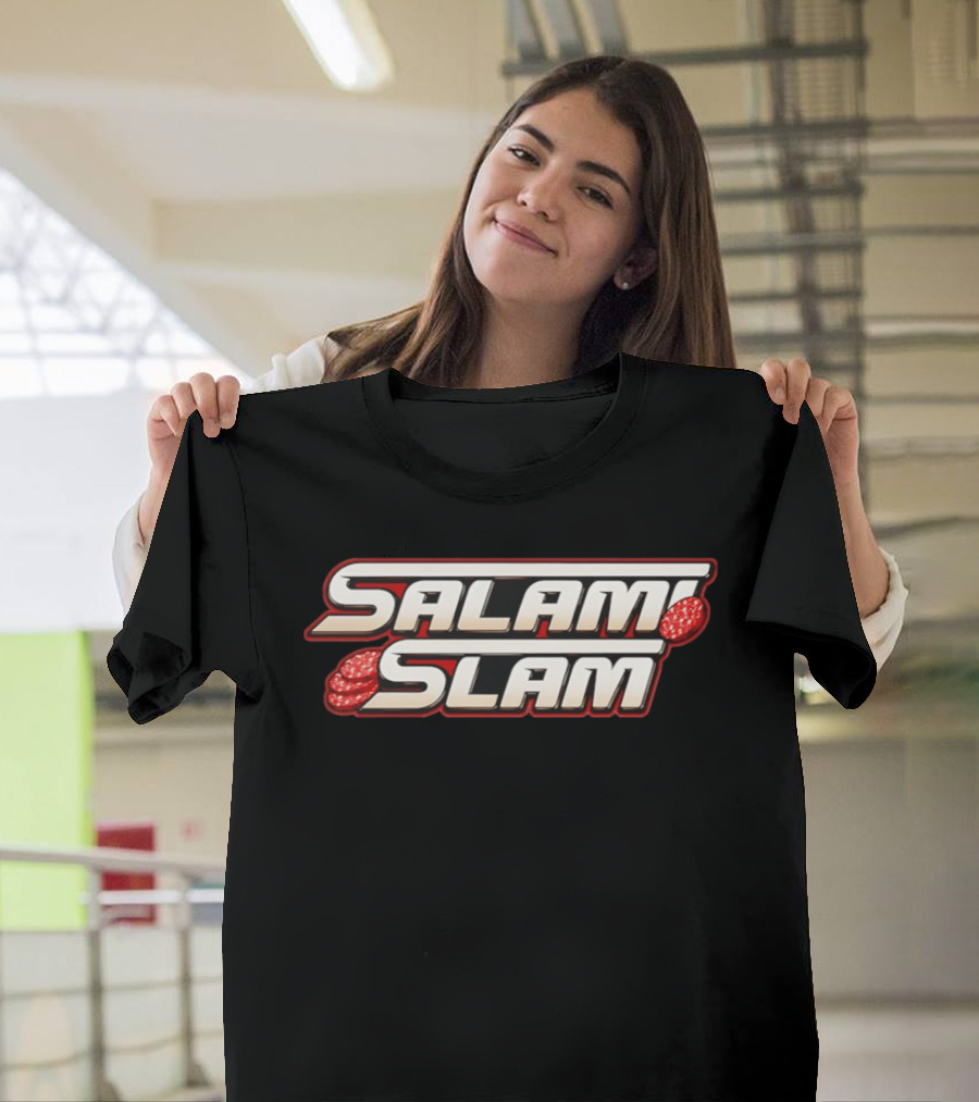 Salami Slam SummerSlam WWE Bold Iconic Wrestling T-Shirt