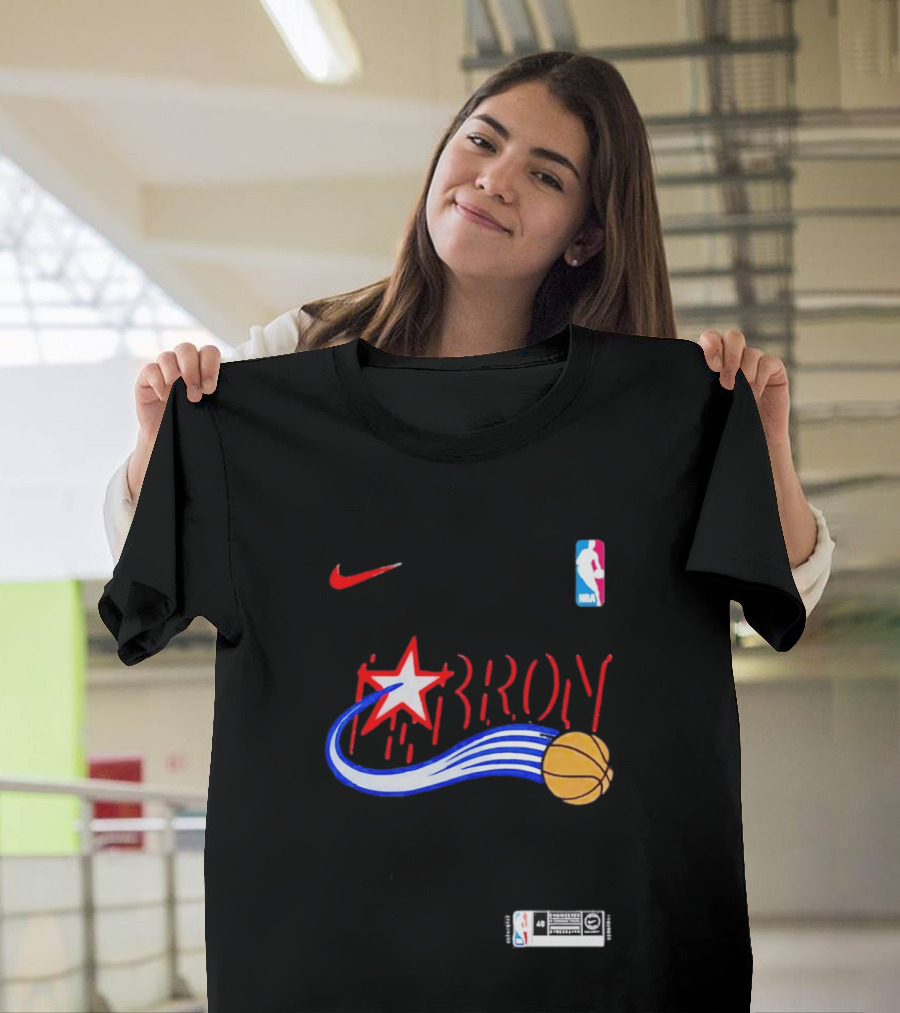 Nike NBA LeBron Star Basketball Graphic Philadelphia 76ers T-Shirt