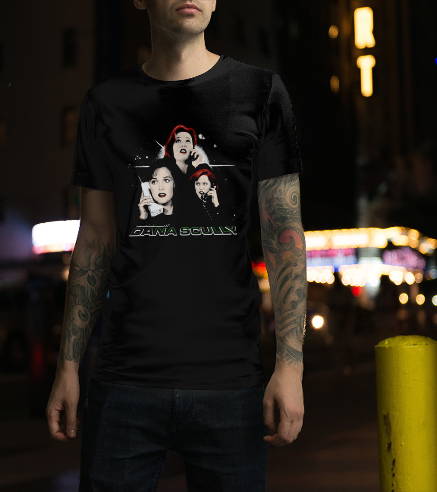 Dana Scully The X Files Iconic Scenes T-Shirt