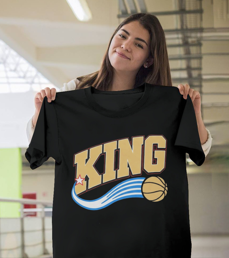 Philadelphia 76ers King Basketball Lebron James T-Shirt