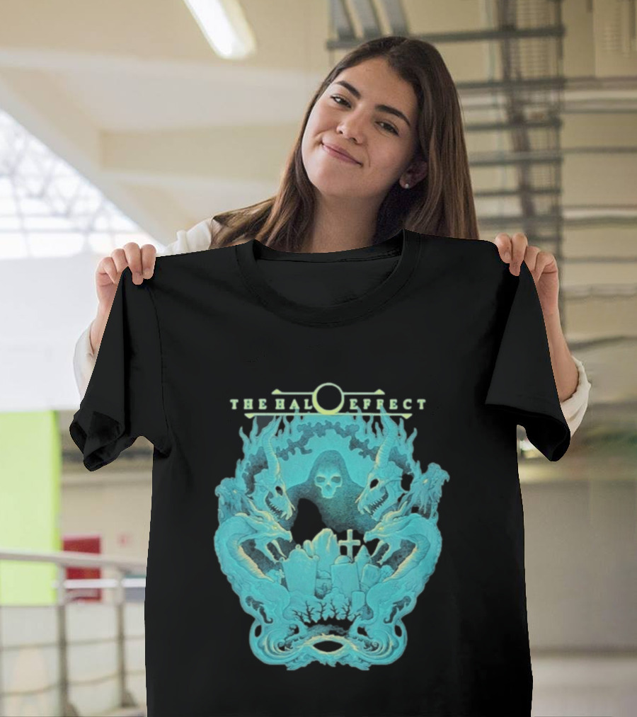 The Halo Effect Dragons Skull Fantasy T-Shirt