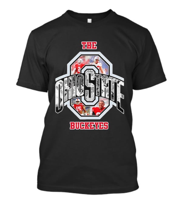 Ohio State Buckeyes Football Collage Ohio State T-Shirt
