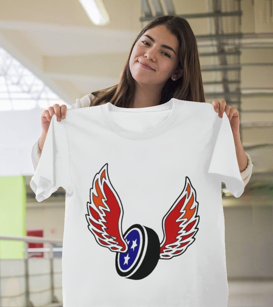 Joey Aguilar Knoxville Speed Three Star Winged Wheel T-Shirt