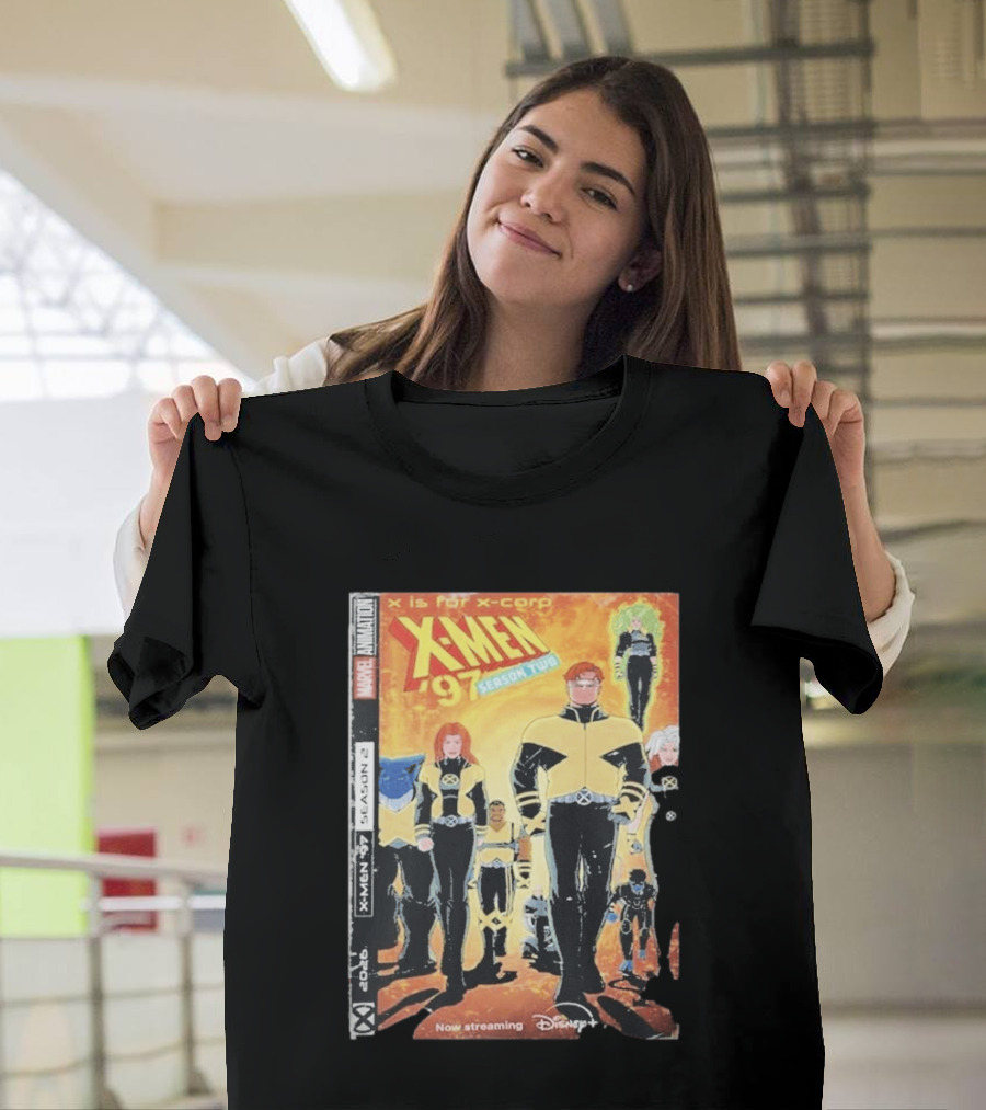 X Men 97 Season 2 X Corp Costumes Polaris Marvel Animation Disney Plus T-Shirt