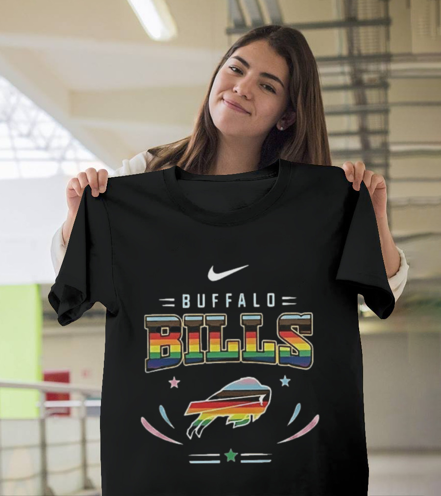 Accept Understand Love Buffalo Bills 2026 LGBT Pride Nike T-Shirt