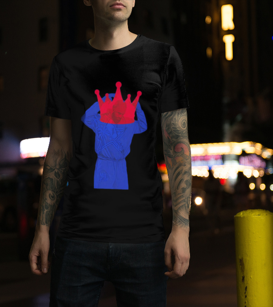LeBron James NBA Finals 76ers King And Crown T-Shirt