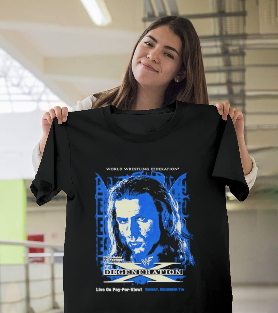 World Wrestling Federation DX Shawn Michaels D Generation X In Your House Pay Per View T-Shirt