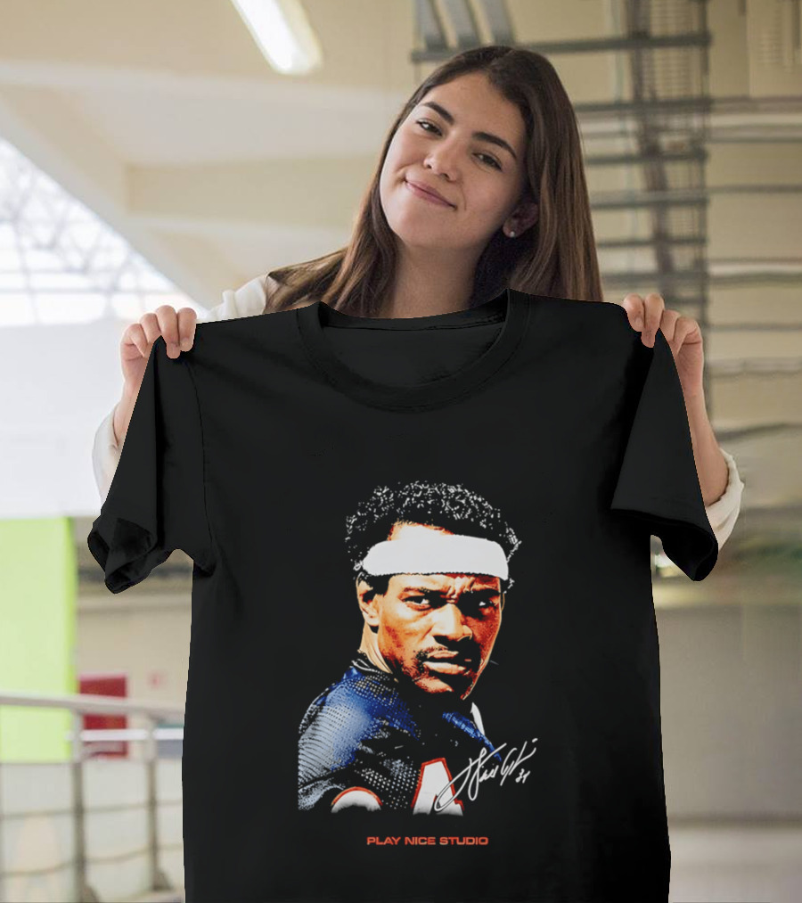 Neville Gallimore Walter Payton 34 Chicago Play Nice Studio T-Shirt