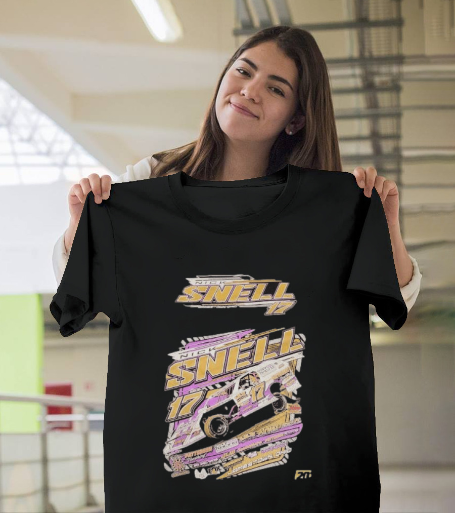 Nick Snell 17 Jamestown Ohio Racing 2024 T-Shirt
