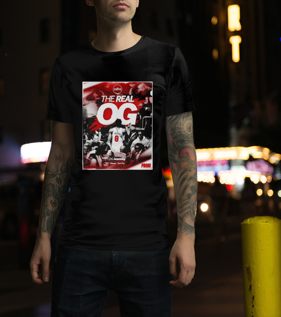 OG Anunoby The Real OG ESPYS Winner Best Play Indiana Basketball T-Shirt