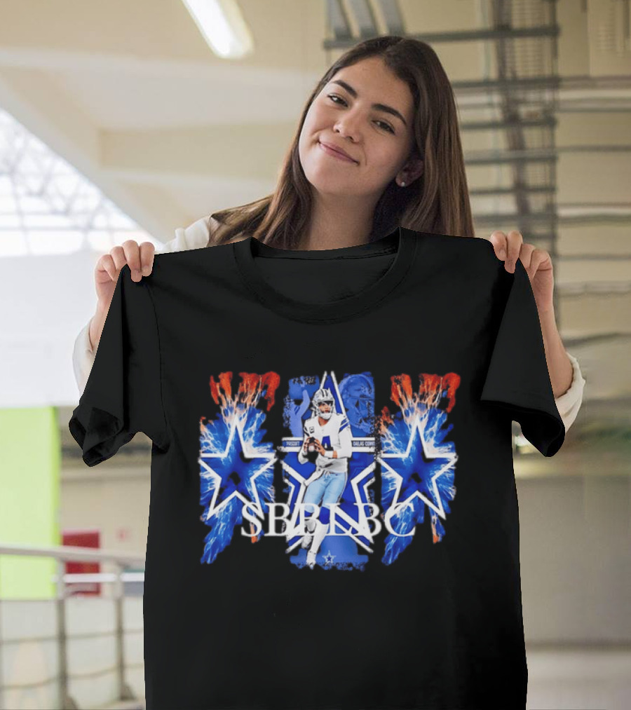 Dallas Cowboys Prescott Passing SBB LBC T-Shirt