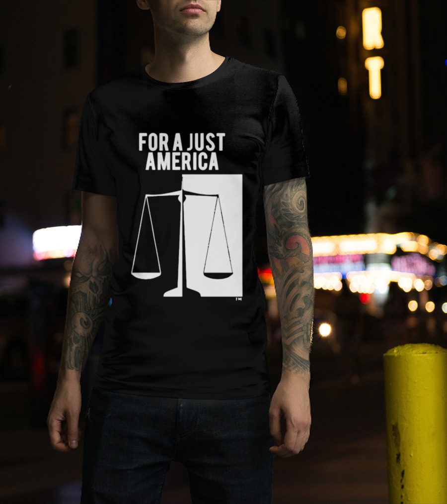 Resist For A Just America Scales Of Justice T-Shirt