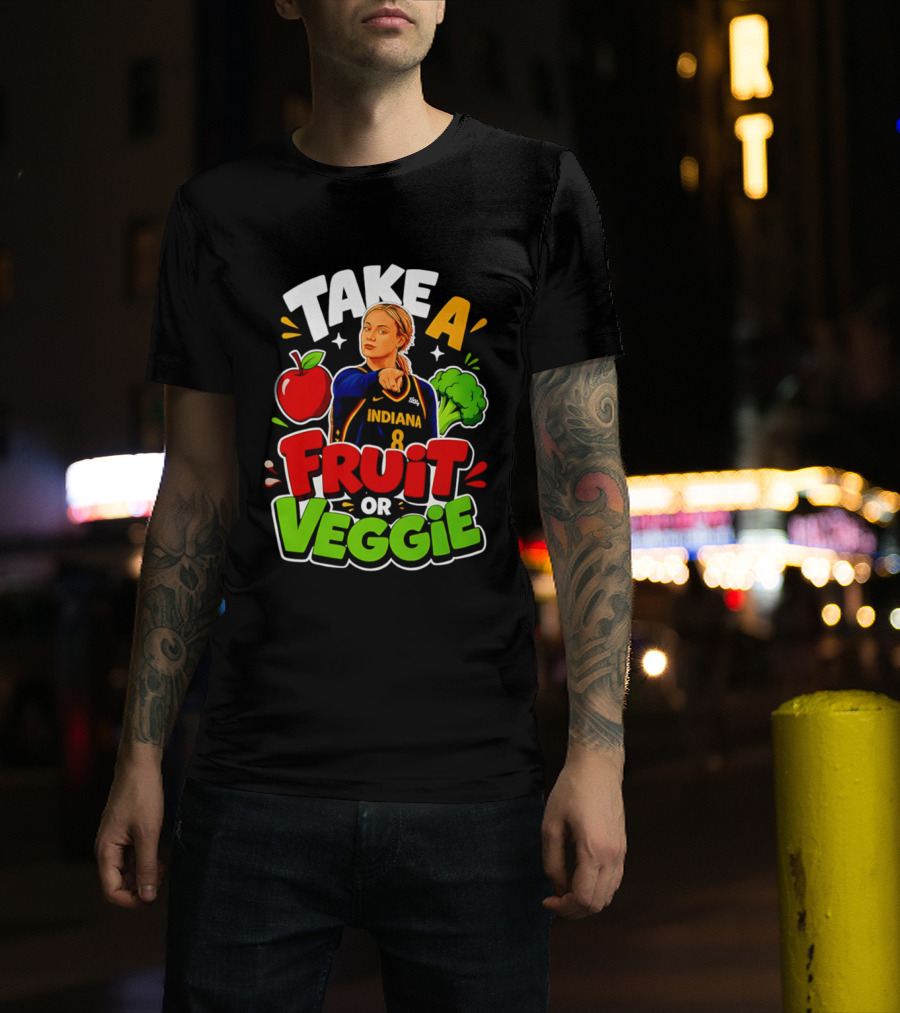Take A Fruit Or Veggie Indiana 8 T-Shirt