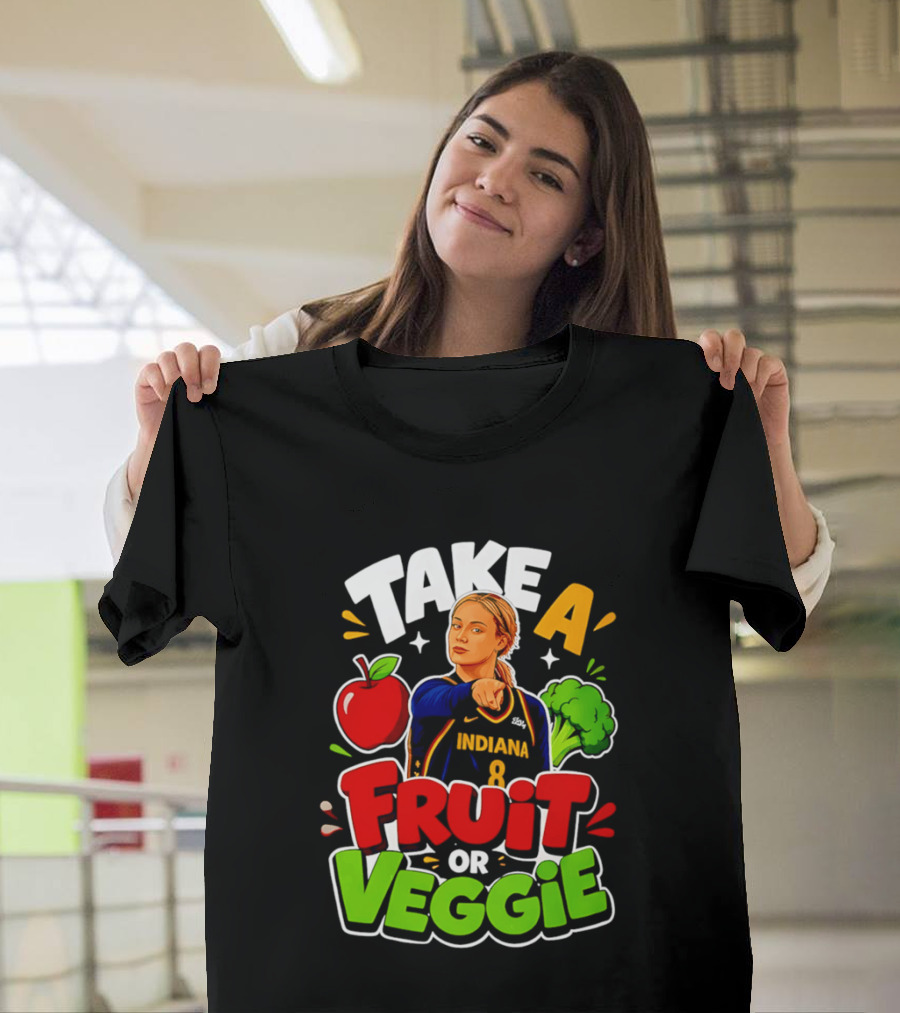 Take A Fruit Or Veggie Indiana 8 T-Shirt