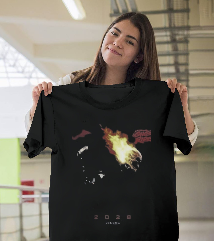 2028 Cinema The Batman Part II X Ghost Rider Fire T-Shirt