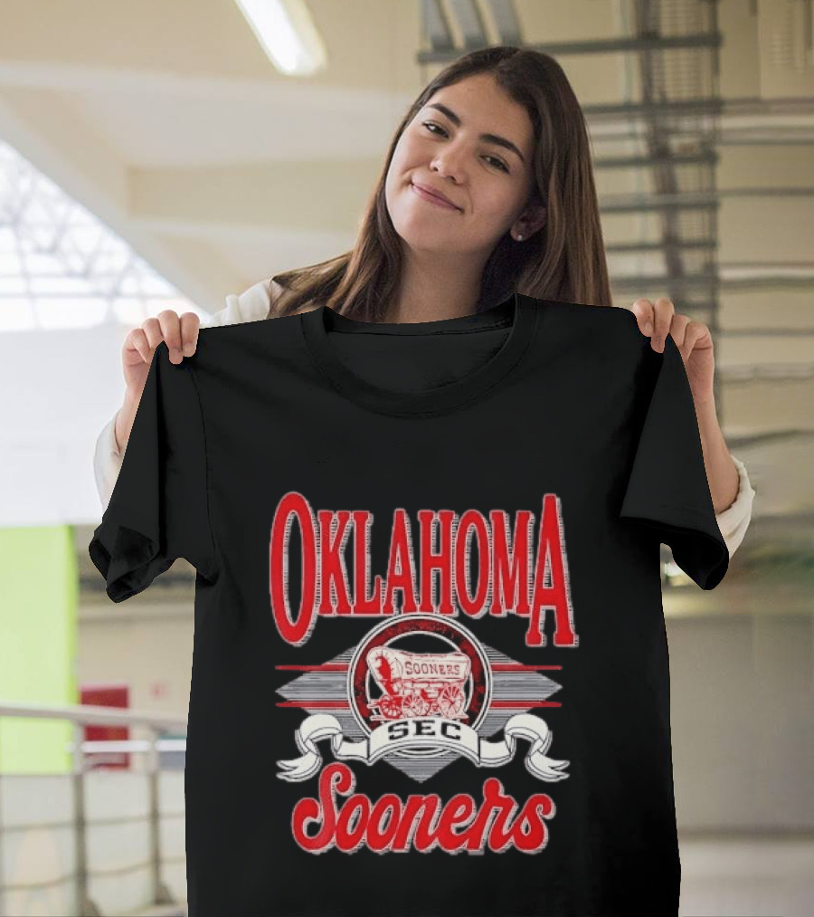 Oklahoma Sooners SEC Football Wagon T-Shirt