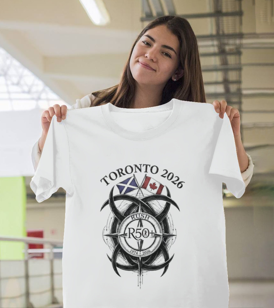 Toronto 2026 Rush R50 Celebration With Flags T-Shirt