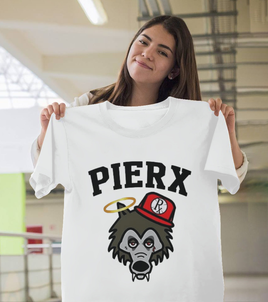 RX Wolf Pierx Halo Red Hat T-Shirt