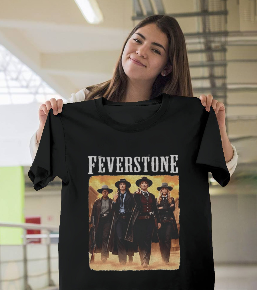 Feverstone Clark Cunningham Aliyah Boston Indiana Fever Tombstone Basketball T-Shirt